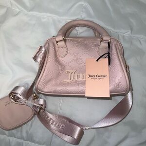 Juicy Couture Pink Embossed Women's Bag